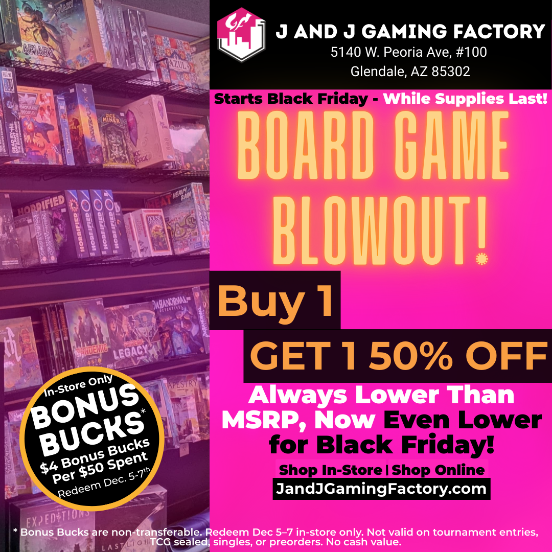 J and J Gaming Factory ad preview