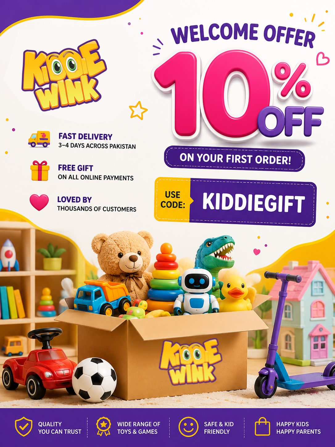 KiddieWink.Pk ad preview