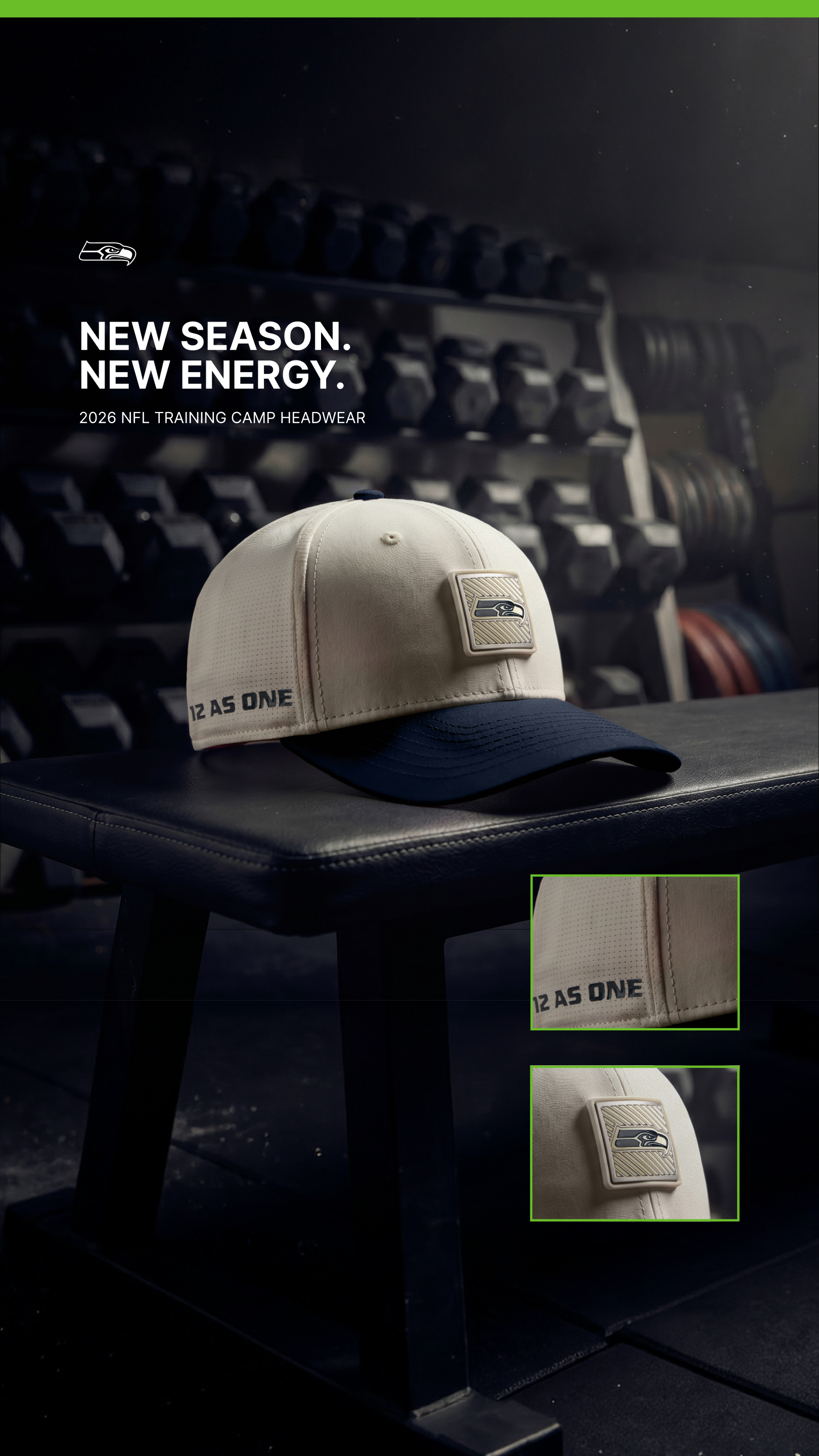 Seattle Seahawks on Fanatics ad preview