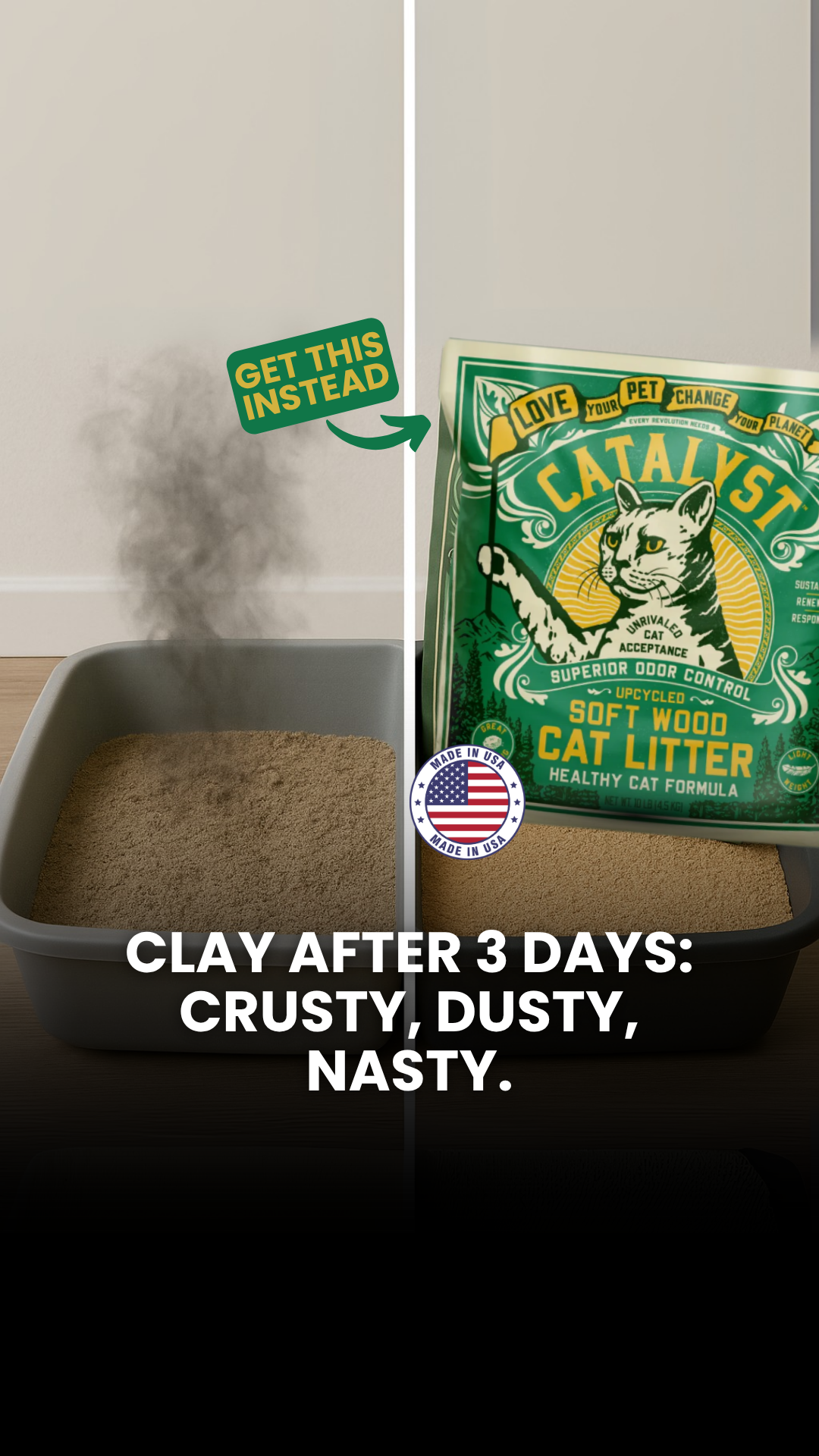 Catalyst Pet Natural Litter ad preview