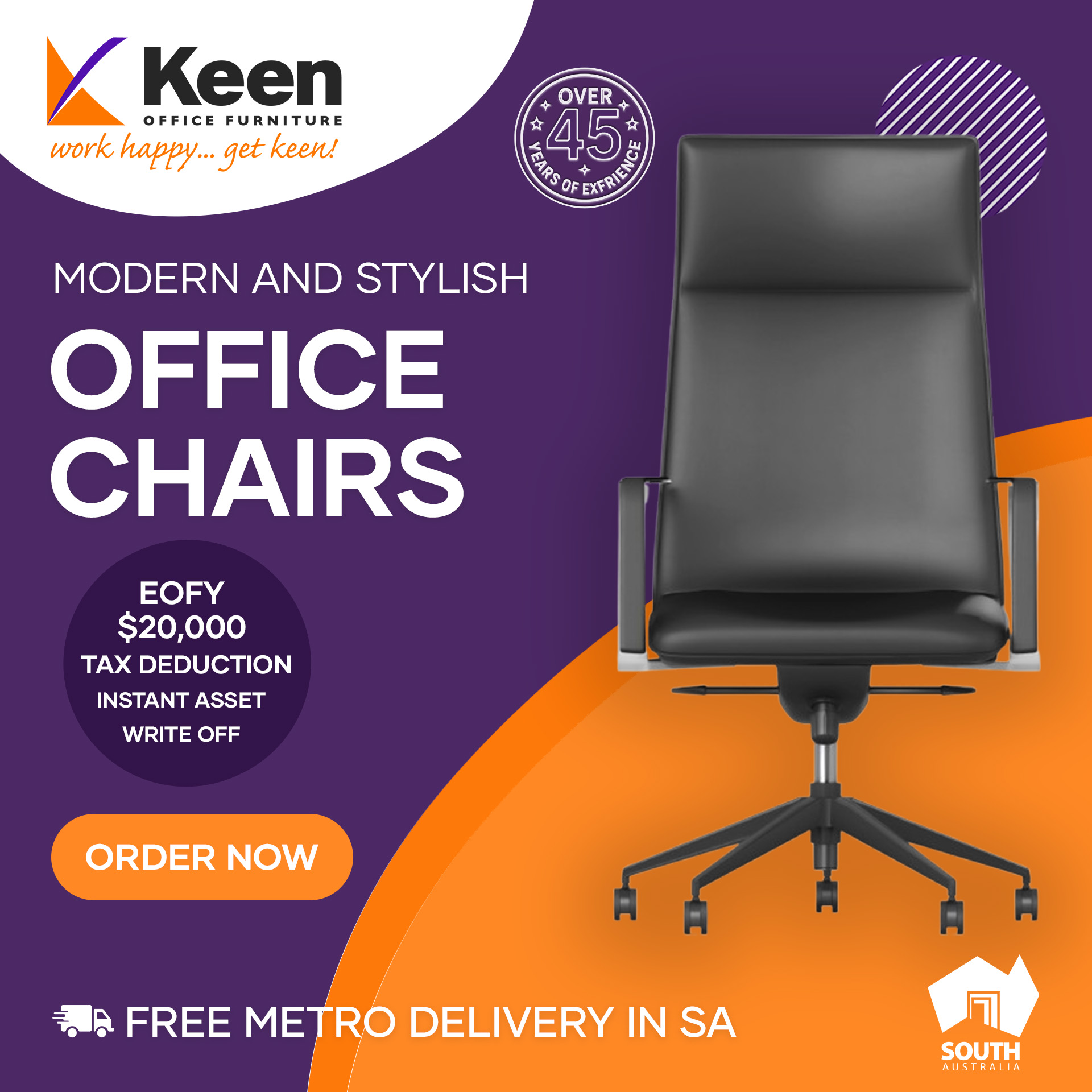 Keen Office and Education Furniture ad preview